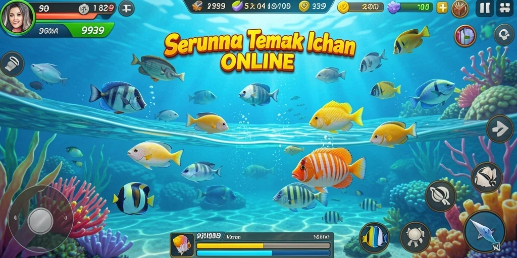 Tampilan gameplay seru dalam Tembak Ikan 9939.