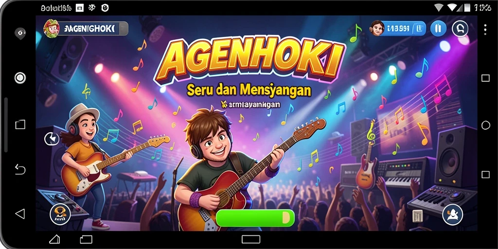 Tangkapan layar AGENHOKI yang menunjukkan gameplay seru dan interaktif.