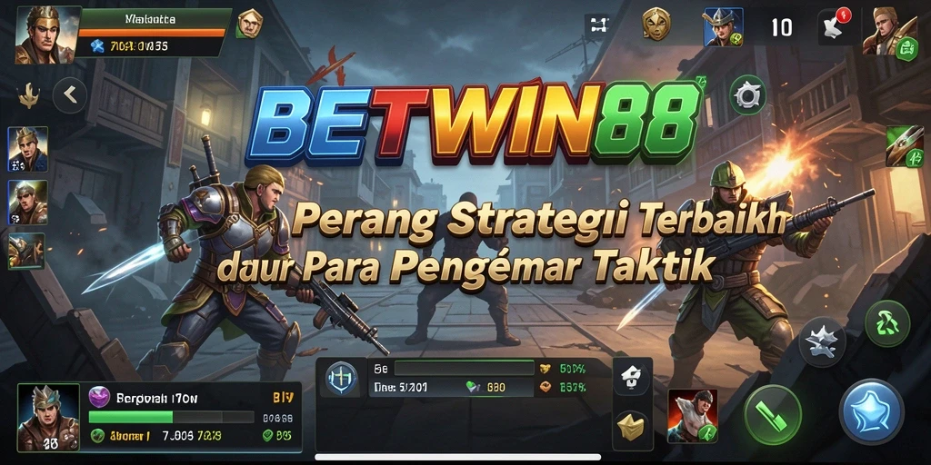 Gameplay intens BETWIN88 dengan strategi mendalam dan pertempuran seru.