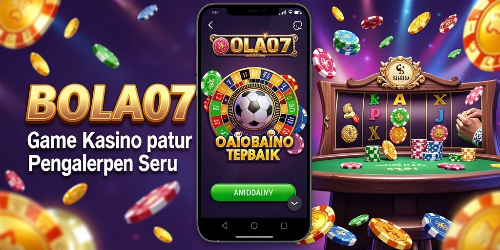 Screenshot gameplay BOLA07 dengan pengalaman Kasino yang mendebarkan.