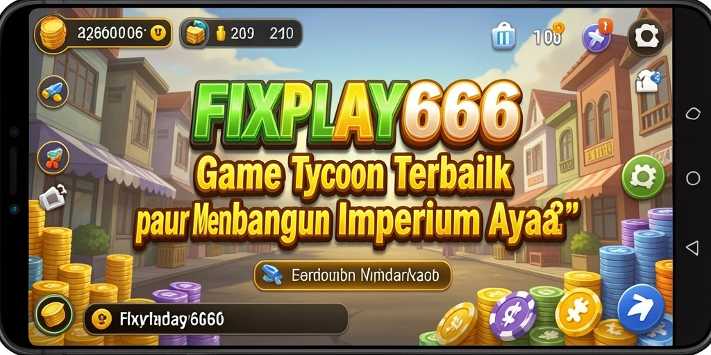 Tampilan gameplay FIXPLAY666 yang penuh strategi dan kreativitas.