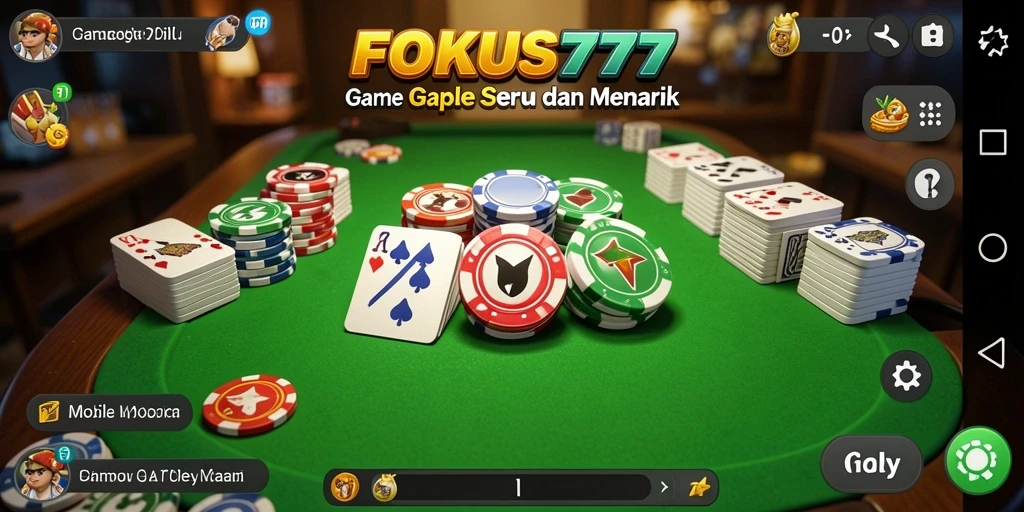 Tampilan gameplay <strong>FOKUS777</strong> yang menarik dan interaktif.