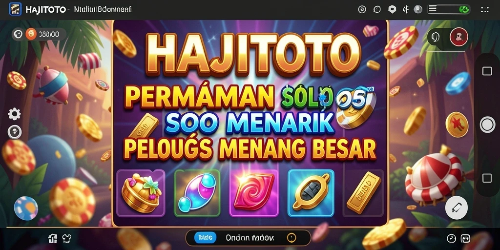 Gameplay slot seru dengan grafis memukau di HAJITOTO.