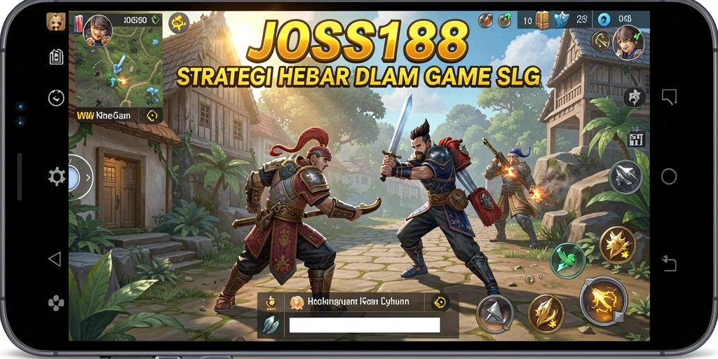 Tampilan menarik dari gameplay strategis JOSS188.