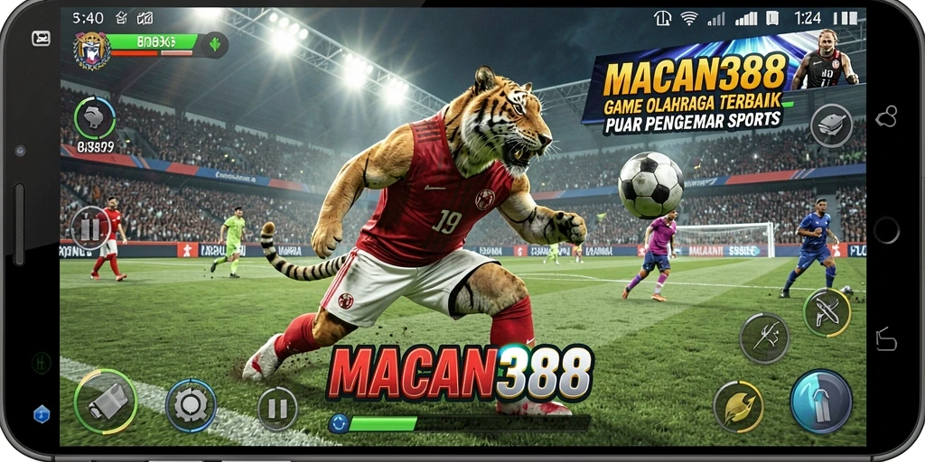 Tampilan gameplay menarik di MACAN388 dengan aksi olahraga yang seru.