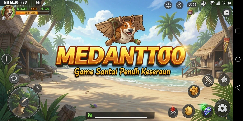 Tampilan gameplay seru dari MEDANTOTO yang penuh warna.