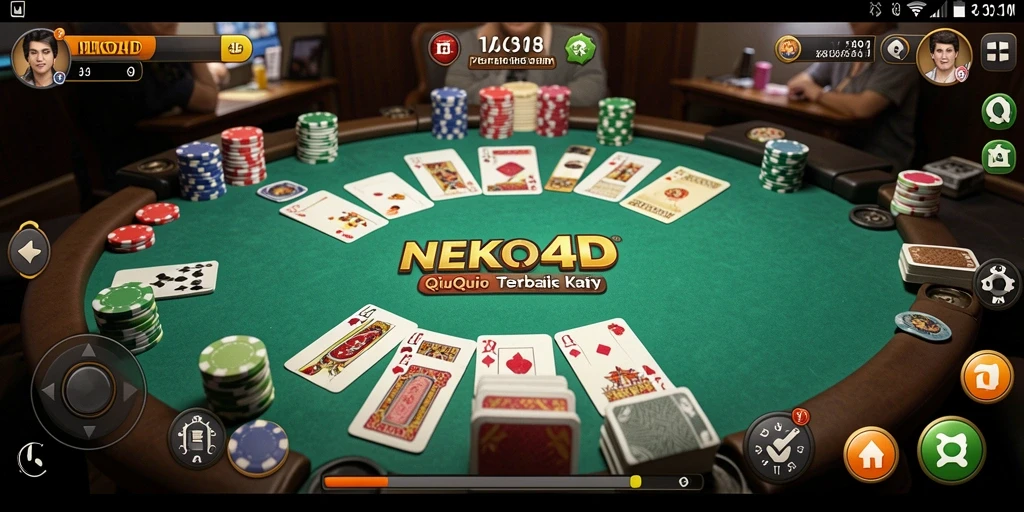 Tampilan gameplay QiuQiu yang mendebarkan di NEKO4D.