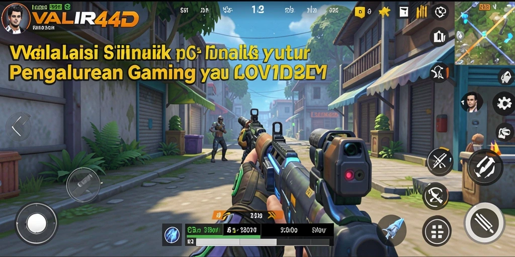 Tampilan gameplay menarik VALIR4D dalam simulasi kehidupan.