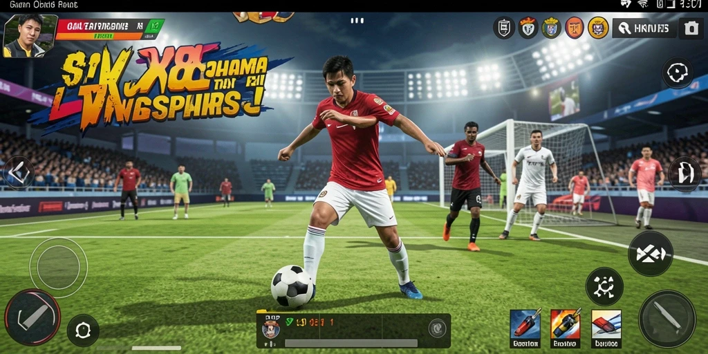Tampilan gameplay seru X88 dengan aksi olahraga yang mendebarkan.