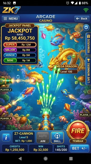 Fitur pencarian cepat di aplikasi zk7.